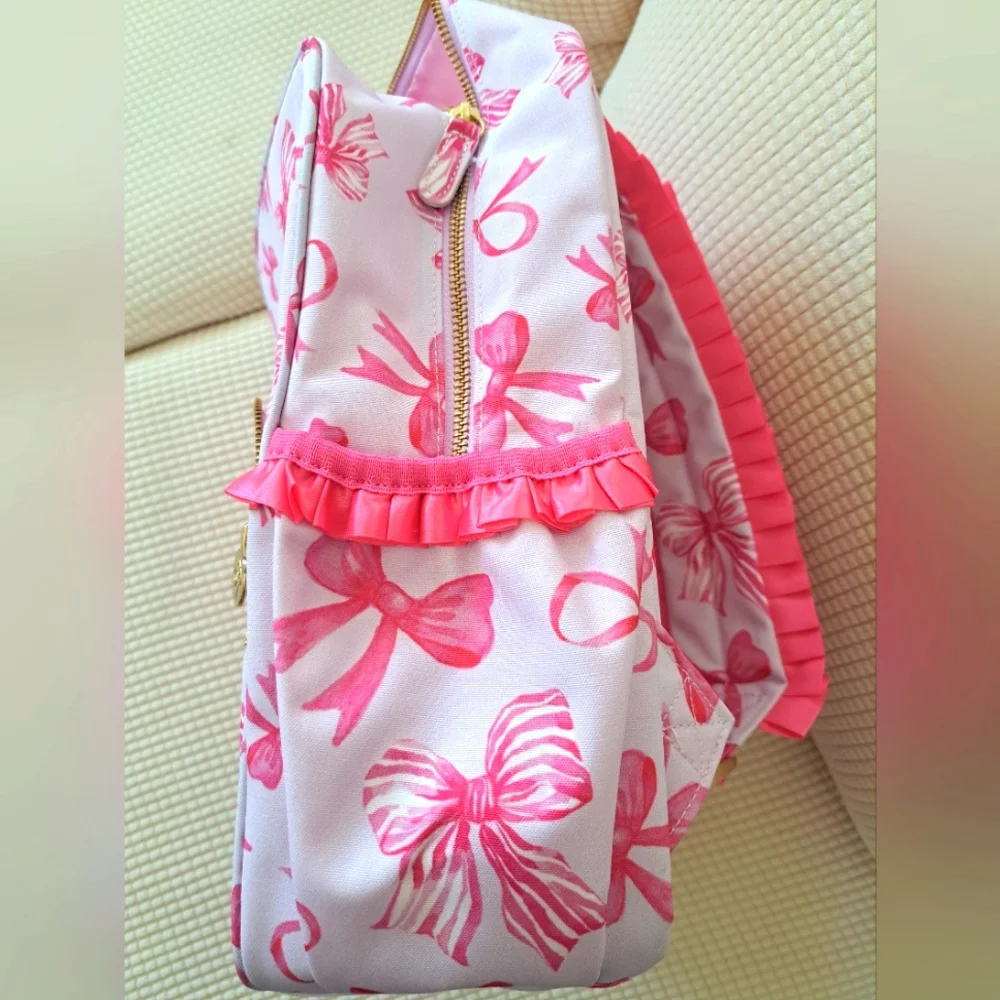 Pink Bow Kids Backpack